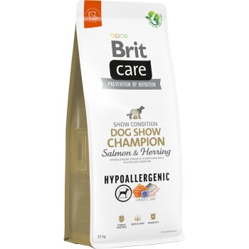 Care Dog Hypoallergenic Dog Show Champion Salmon & Herring 12 kg