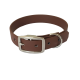 bio-leine 21-30cm HU Biothane Halsband kastanie braun 21 cm, 30 cm