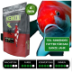 Kenkou Complete-Mix Koi-Futterverpackung mit einem Größenindikator von 6 mm und lebhaften Koi-Fischen, mit der Angabe "Teil-sinkendes Futter für das ganze Jahr."