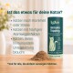 KatKare ‚Immuno Topping‘-Dose und Pulver; deutscher Text: ‚Ist das etwas für deine Katze?‘ Erwähnt Unterstützung des Immunsystems bei Katzen.