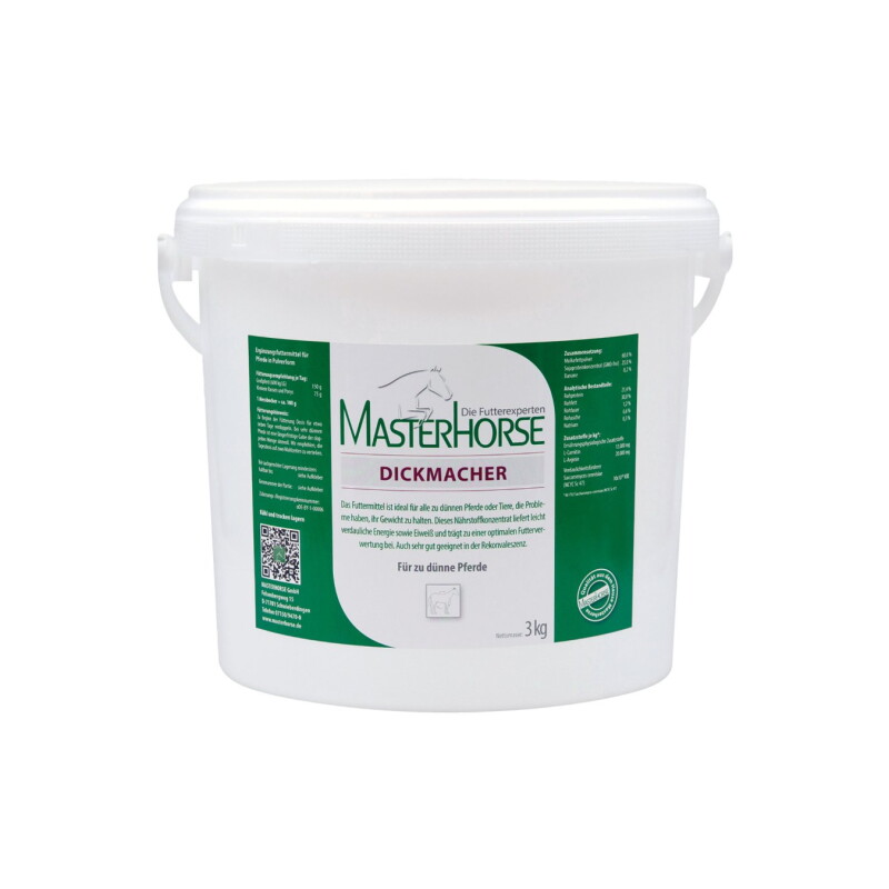 MASTERHORSE Ergänzungsfutter Dickmacher 3 kg