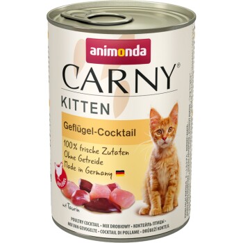 CARNY Kitten 6x400 g Cocktail de volaille
