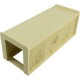 30 cm Holztunnel - Eckig (Ø 8 cm)