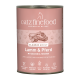 Catz Finefood Classic Adult Katzenfutterdose, Lamm und Pferd mit Zucchini und Tomaten, getreidefrei, ohne zugesetzten Zucker.