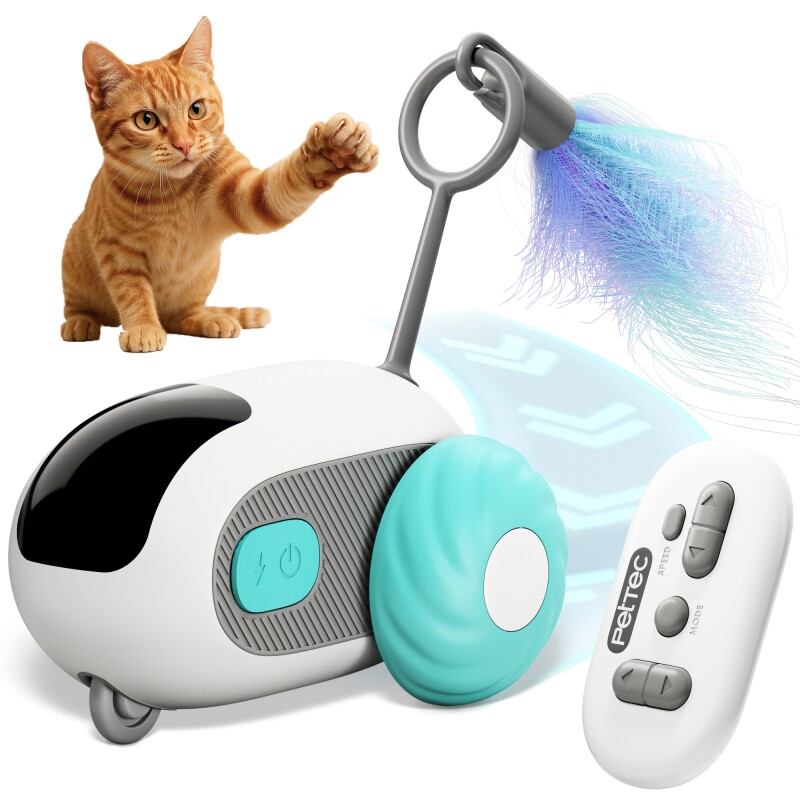 PetTec Pet Toy RC Car - interaktives Katzenspielzeug