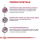 Das Bild zeigt Produktvorteile auf Deutsch für ein Katzenmobilitätspräparat, das Unterstützung für Bewegung, Gelenknährstoffe und Antioxidantien hervorhebt.