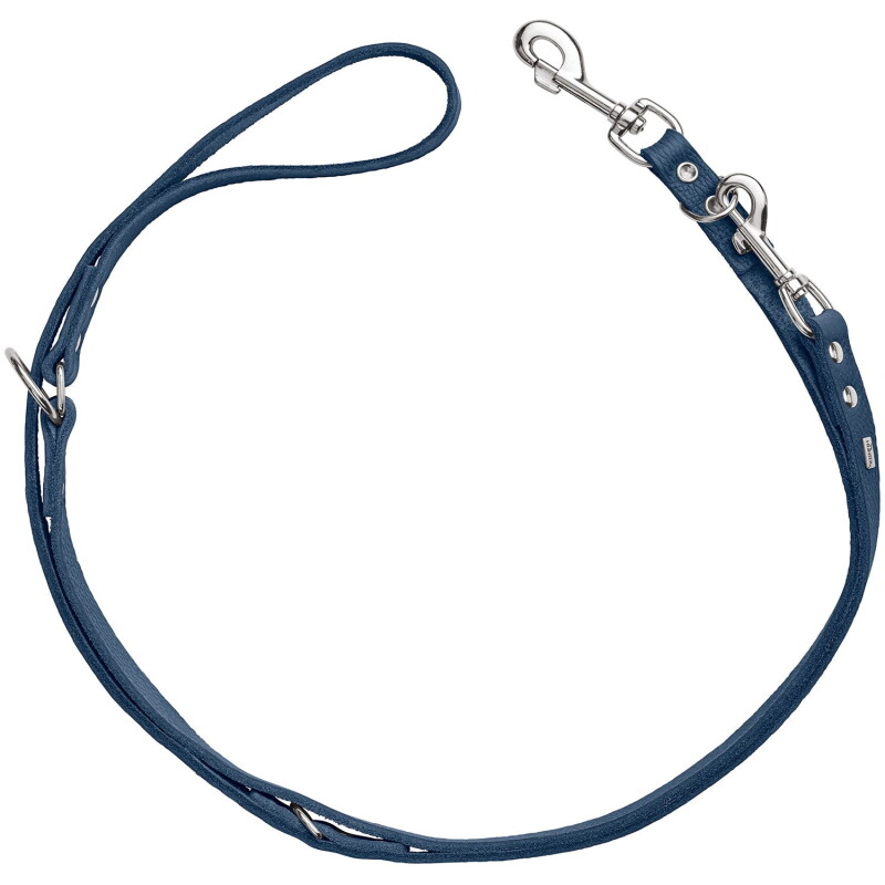 Hunter Verstellbare Führleine Grenaa dunkelblau 2 m, 13 cm