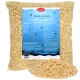 Lyra Pond Fischfuttereimer mit blauer Etikett, der den Text 'ALLES FÜR IHREN TEICH' und einen Haufen Fischfutterpellets zeigt.
