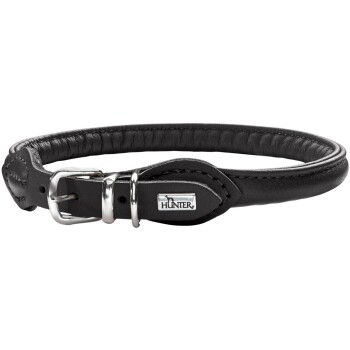 Halsband Round & Soft schwarz 40 cm