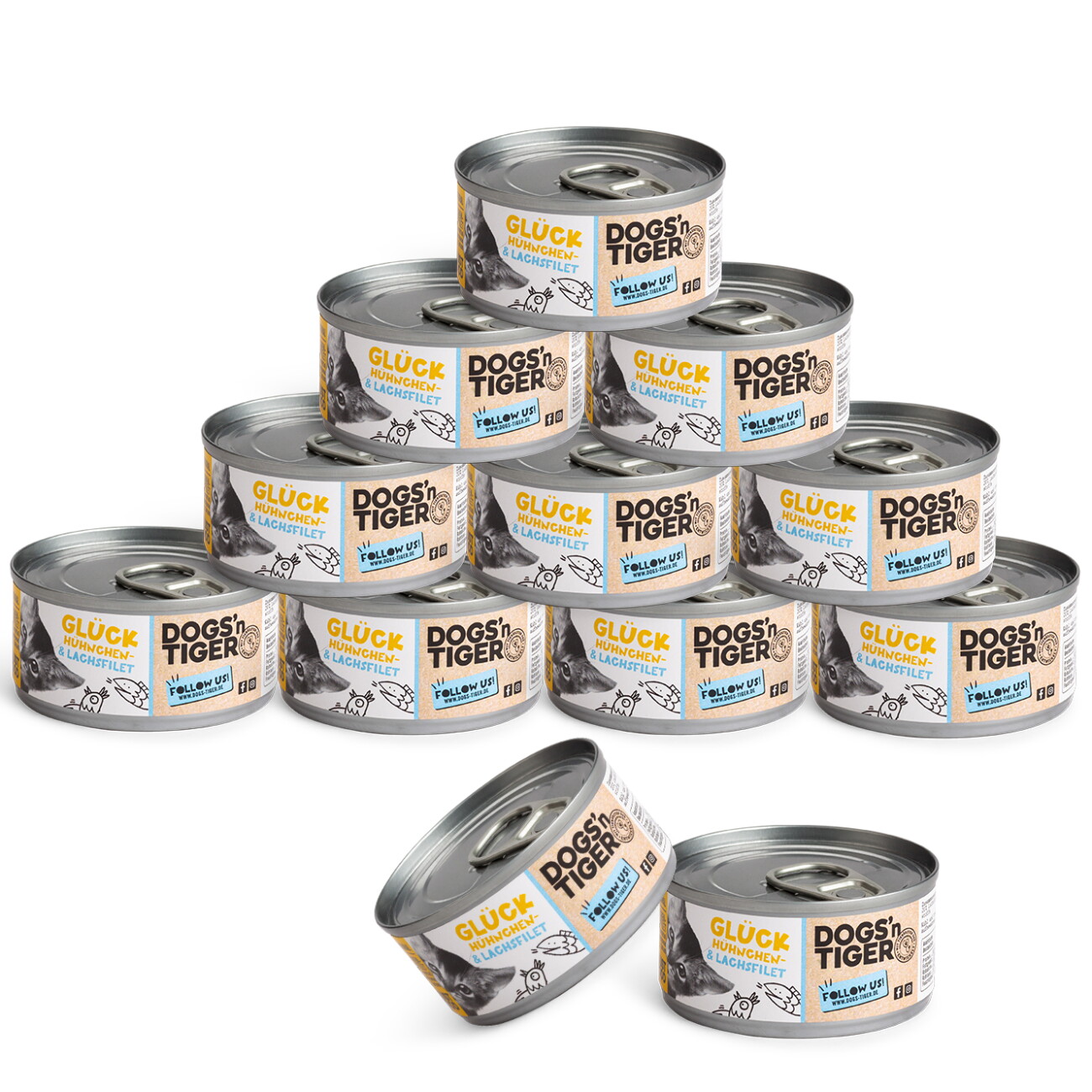 Dogs'n Tiger Glück 12x70 g