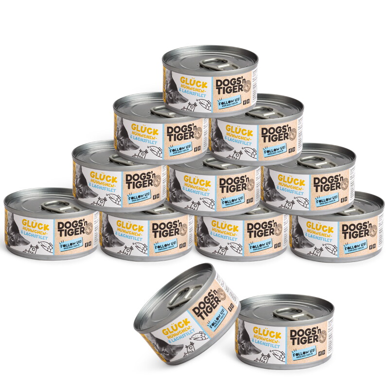 Dogs'n Tiger Glück 12x70 g