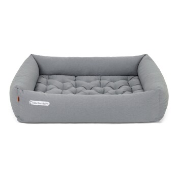 Doctor Bark Hundebett hellgrau L Doctor Bark Hundebett hellgrau L