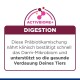 ActivBiome+ Verdauungsetikett, das angibt, dass die präbiotische Mischung die gesunde Verdauung bei Haustieren unterstützt, indem sie das Darmmikrobiom nährt.