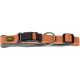 Halsung Neopren Vario Plus schwarz/ grau/ orange 60 cm