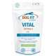 Weißer Beutel von DOG FIT VITAL immun (groß); Aufschrift: 'Immunsystem & Darmflora' und '100% ohne Zusatzstoffe'