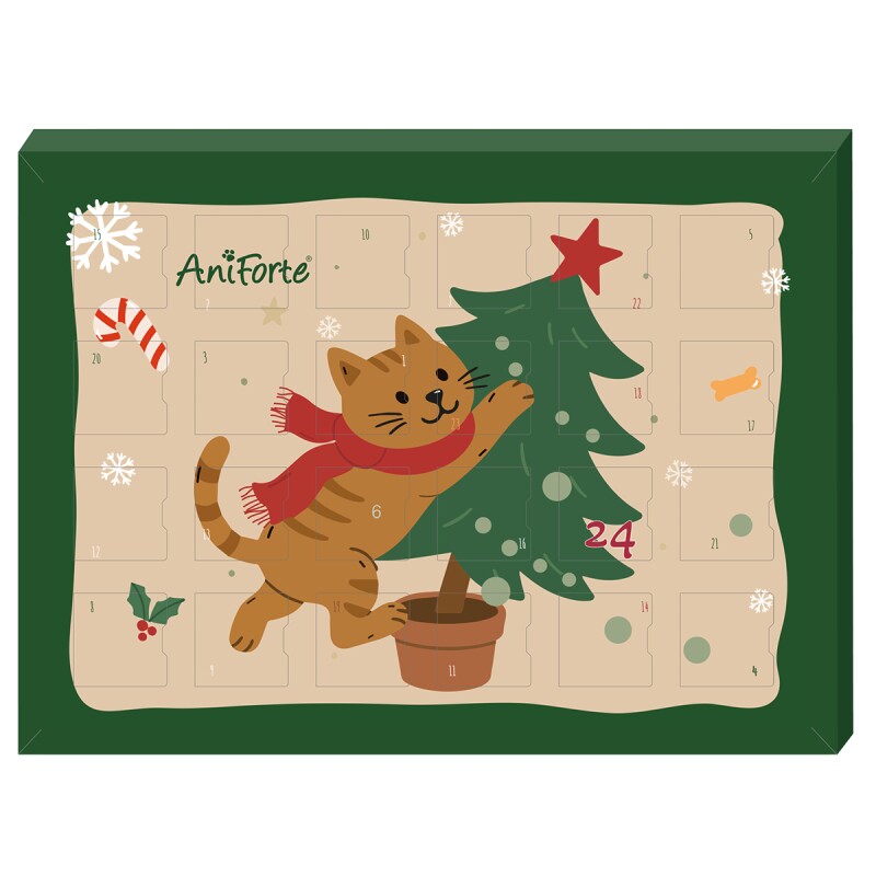 AniForte Adventskalender 2025 für Katzen