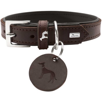 Halsband Larvik dunkelbraun 50 cm