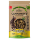 Emballage de nourriture pour chiens super-aliment naturel présentant "CANNAMOVE® Adult & Senior Forte" avec 70 % de poulet, des herbes, et sans céréales ni sucre.