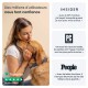 Personne étreignant un chien portant un collier GPS ; titre en français « Des millions d'utilisateurs nous font confiance » ; badge Trustpilot.