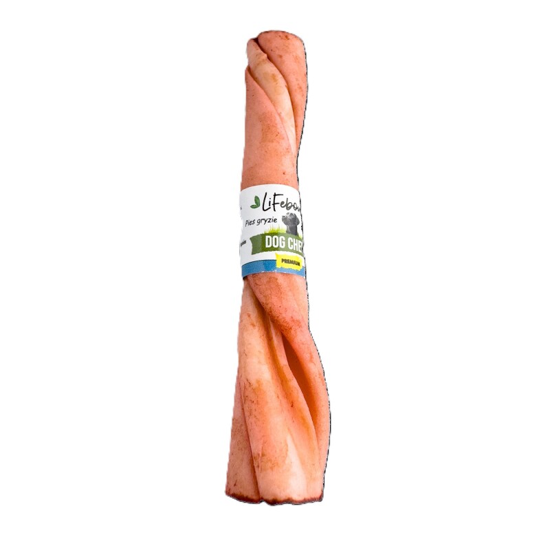 Lifebound Kauknochen 10 Stk aus Kalbsleder, 12,7 cm