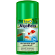 Grüne Tetra AlgoRem-Flasche für Teiche, mit Goldfisch-Illustrationen und Text: "24h Soforthilfe gegen grünes Wasser" und "Bekämpft Schwebealgen."