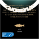 Schwarzes Etikett mit goldenem deutschen Text über zwei Portionen, goldene Fischsilhouette, 'mit Lachs' und MSC-zertifiziertes Meeresfrüchte-Logo.
