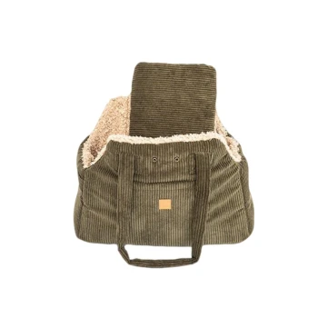 Pet & Co Hundetasche Lucky Luxus khaki