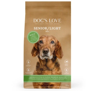 DOG’S LOVE TROCKEN Senior Gibier 12 kg