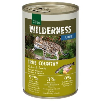 WILDERNESS Adulte 6x400 g True Country Huhn & Lachs