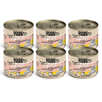 Dogs’n Tiger Katzennassfutter Frohsinn 6×200 g