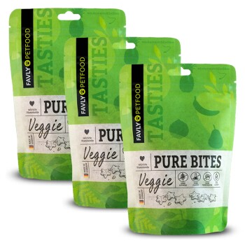 FAVLY Petfood PURE Bites Veggie 0,36 kg
