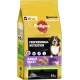 Pedigree Professional Nutrition Hundefutterbeutel, 12kg, mit einem glücklichen Hund, beschriftet "Adult Maxi" mit natürlichen Zutaten, Präbiotika und Superfoods.