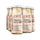 SmoothieCat Entensnack für Katzen in Glasflaschen, beschriftet mit "ENTEE der SNACK für jede KATZE," der 100 % natürliche Zutaten hervorhebt.
