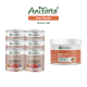 AniForte Spar-Bundle: sechs Farms Lamb-Dosen und ein Glas IMMUN-AKTIV, beschriftet 'Immun Set'