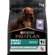 Purina Pro Plan Small & Mini Adult Hundefutter, 7 kg Beutel, gekennzeichnet für empfindliche Verdauung mit Truthahn als Hauptzutat.