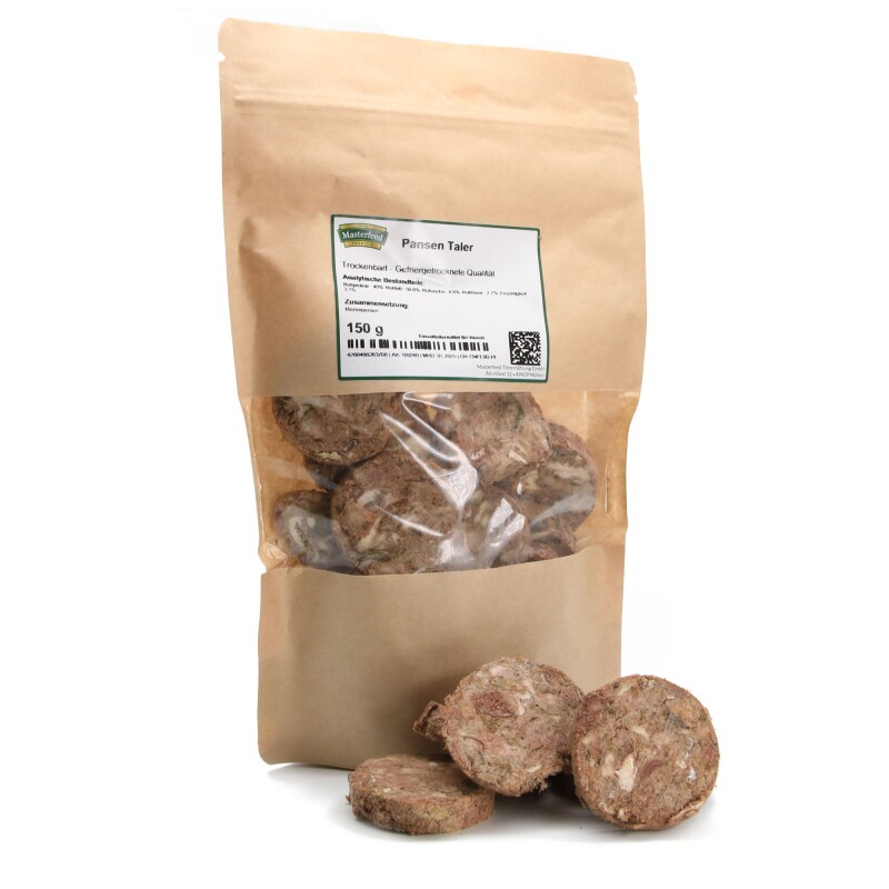 Masterfeed Trockenbarf Rinderpansen 150 g