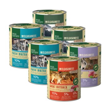 REAL NATURE Wilderness Adult Mixpaket 6 x 800g Mixpaket 2