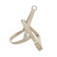 Hundegeschirr Recyceltes Polyester beige S