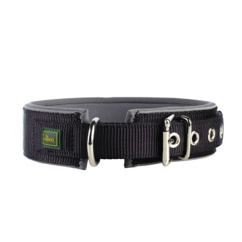 Halsband Neopren Reflect schwarz/ grau 45 cm