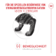 Hinterbeine einer Katze mit deutschem Text über besondere Bedürfnisse für sterilisierte/kastrierte Katzen ab 11 Jahren, mit Fokus auf Mobilität durch EPA+DHA und Chondroitin.