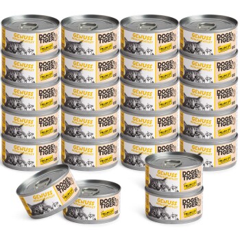 Dogs’n Tiger Katzenassfutter Genuss 24×70 g