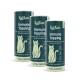Drei KatKare 'Immuno Topping'-Dosen, türkisfarbene Etiketten mit Katzenillustration und sichtbarem Text 'KatKare' und 'Vital-Topping'.