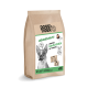 DOGS'n TIGER Papier-Hundefutterbeutel mit Aufschrift 'Mümmelmann – Leckeres Kaninchen mit Gemüse', Hundefoto und JUST FOOD-Logo