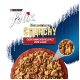 L'emballage de nourriture pour chats Purina Felix Sensations Croquante montre un bol de croquettes avec des morceaux de viande et des morceaux colorés, étiqueté "Geschmacksvielfalt vom Land."