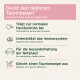 Bild, das ein Haustierprodukt bewirbt, das den täglichen Taurinbedarf deckt und die Herzfunktion, Immunität und Gesundheit der Netzhaut unterstützt.