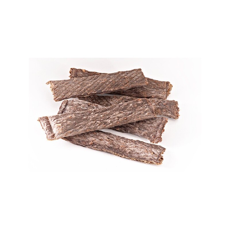 Bellfor Hundesnack - Fleischstreifen Ziege - 100g