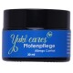 Schwarzes Glas mit 'Yuki cares Pfotenpflege' und blauer Etikettierung, beschriftet mit 'Allergo Control', enthält 30 ml Pfotenpflegeprodukt für Haustiere.