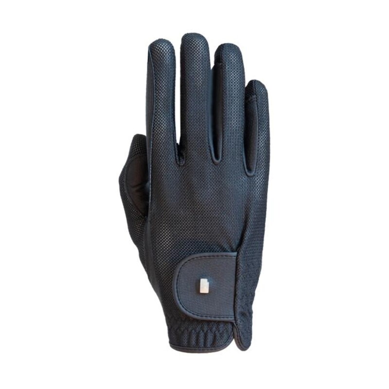 Roeckl Sommerreithandschuhe Roeck-Grip Lite schwarz 6,5 cm