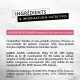 Étiquette française d'alimentation pour animaux : «INGRÉDIENTS & INFORMATIONS NUTRITIVES» — «MOUSSELINE AU SAUMON» composition, additifs, analyse.