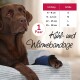 Kühl- und Wärmverbandgrößen für Haustiere: S (6-9 cm), M (9-12 cm), L (12-15 cm), XL (15-18 cm).